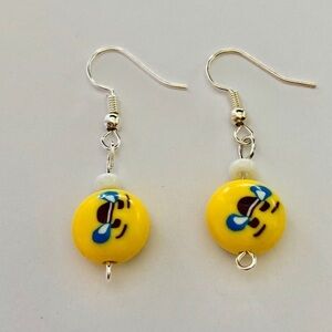 Earrings with Emoji